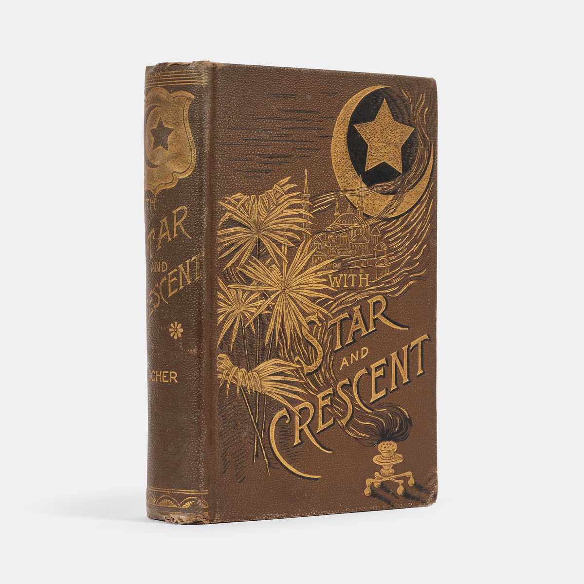 First edition of Locher's With Star and Crescent, describing Muscat and Baghdad.