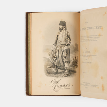 First edition of Locher's With Star and Crescent, describing Muscat and Baghdad.