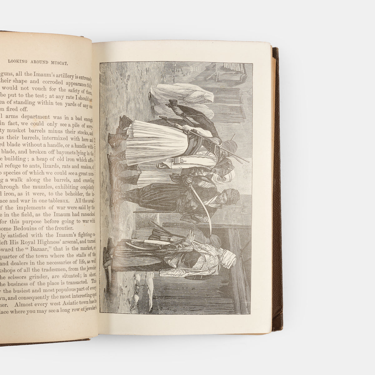 First edition of Locher's With Star and Crescent, describing Muscat and Baghdad.