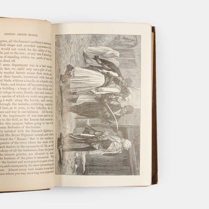 First edition of Locher's With Star and Crescent, describing Muscat and Baghdad.