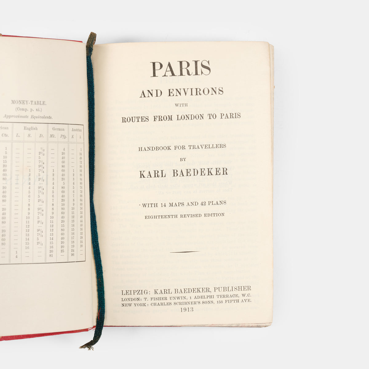 Includes detailed plan of Versailles. 