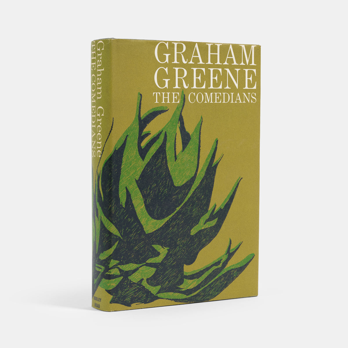 First edition of The Comedians by Graham Greene, inscribed by the author to Sherman and Jeanne Stonor.