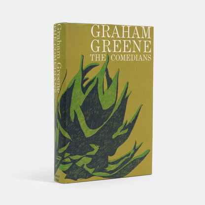 First edition of The Comedians by Graham Greene, inscribed by the author to Sherman and Jeanne Stonor.