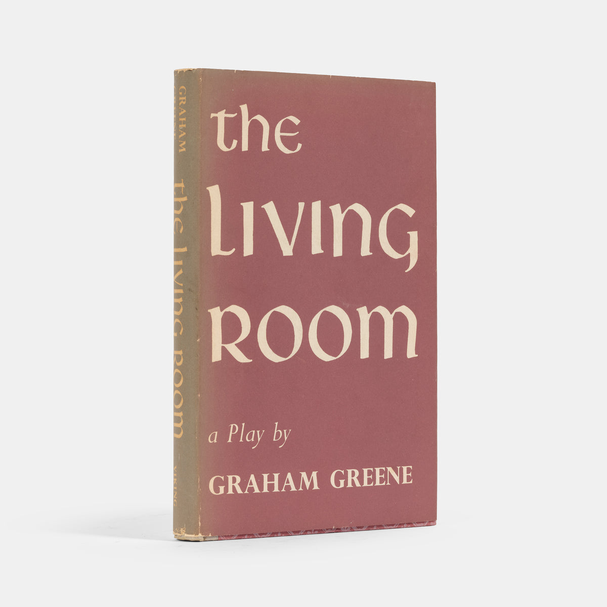First US edition of The Living Room by Graha Greene, inscribed by the author to Jeanne Stonor.
