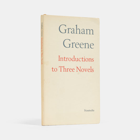 Introductions to Three Novels.