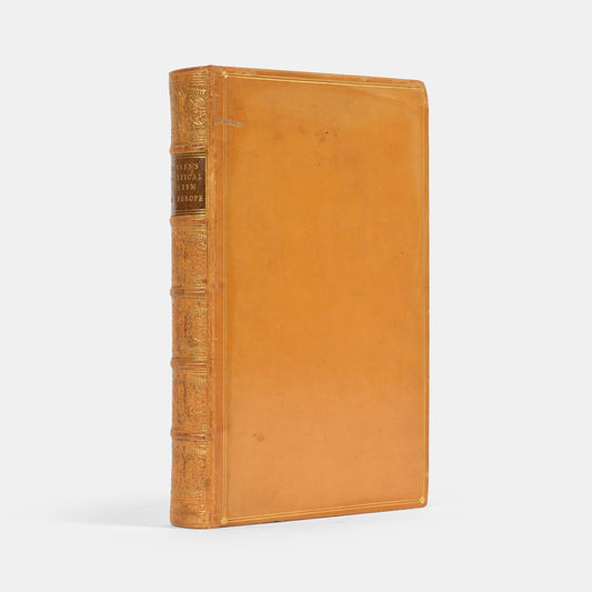 A handsome copy of this English translation of Heeren's History of the Political System of Europe, presented at Eton College to Michael Hicks Beach, the future Chancellor of the Exchequer