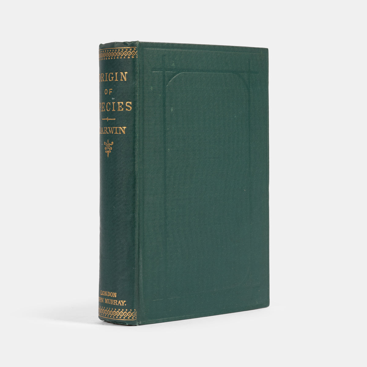 An unusually lovely copy of the important sixth edition of Charles Darwin's The Origin of Species, the first edition in which the term evolution is used