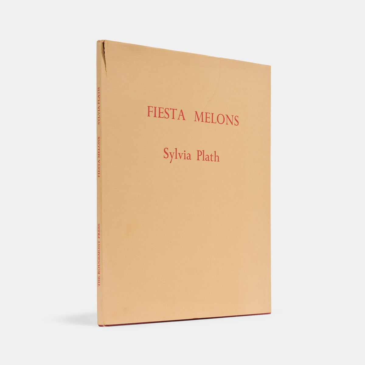 A limited edition copy of Fiesta Melons by Sylvia Plath.