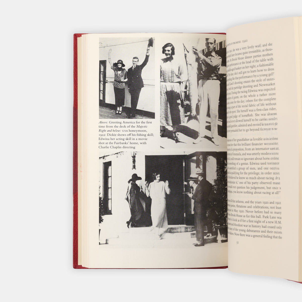 A first edition copy of Edwina: Countess Mountbatten of Burma by Richard Hough.