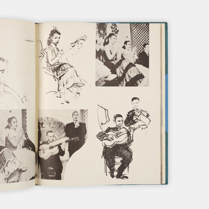 A signed first edition of Annigoni: Spanish Sketchbook by Pietro Annigoni and Alex Sterling.