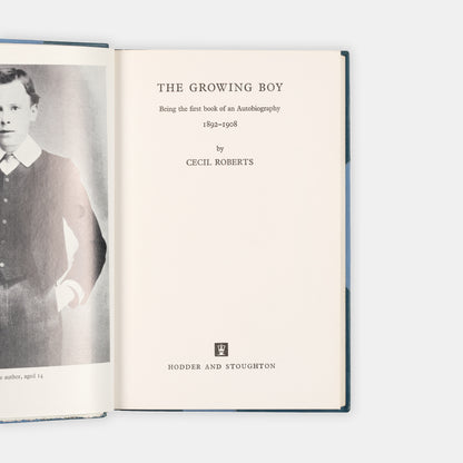 Four first edition volumes of Cecil Roberts' Autobiography.