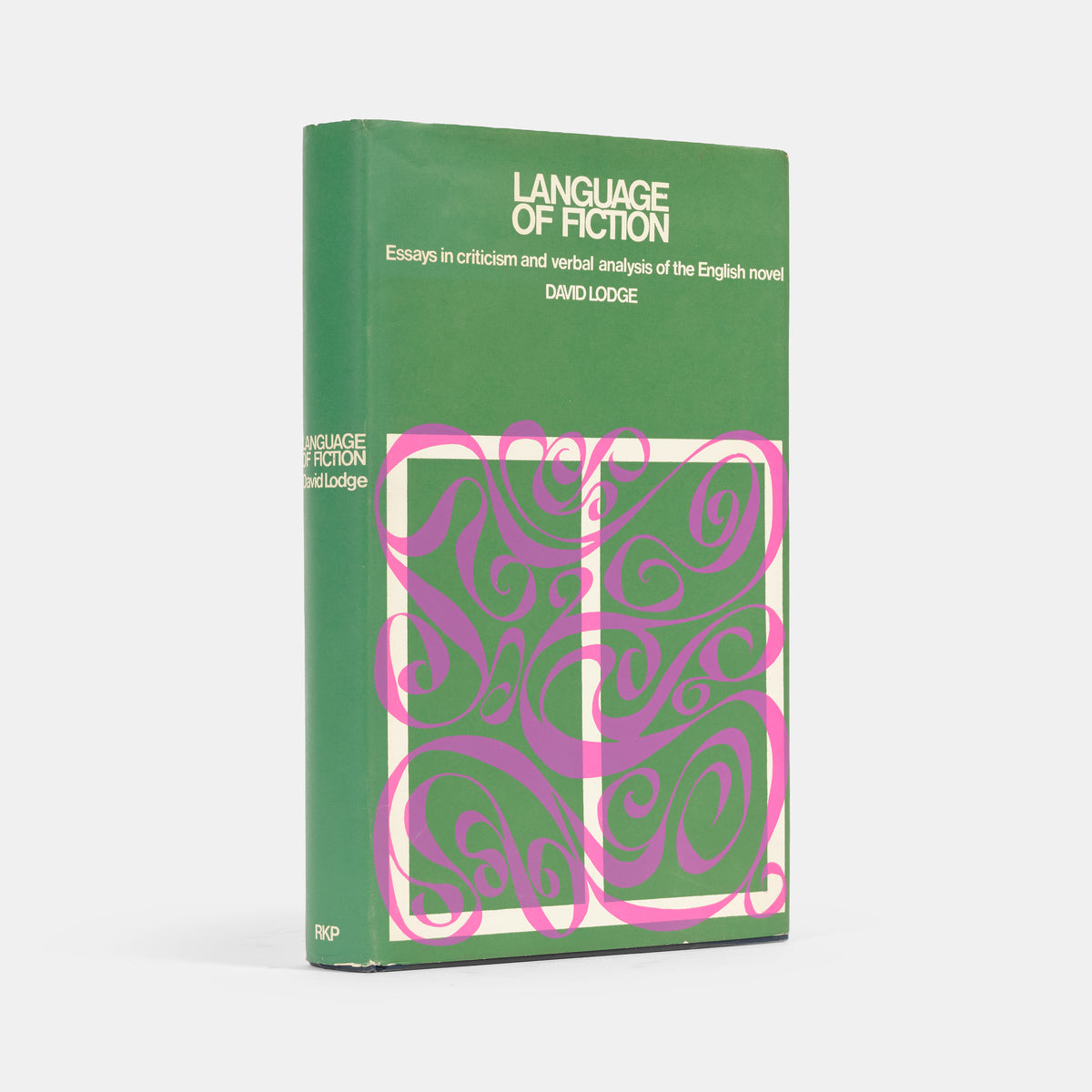 A bright first edition copy of The Language of Fiction by David Lodge.