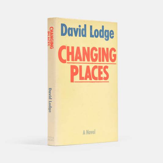A first edition copy of Changing Places by David Lodge.