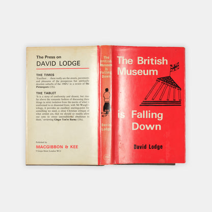 A first edition of The British Museum is Falling Down by David Lodge.