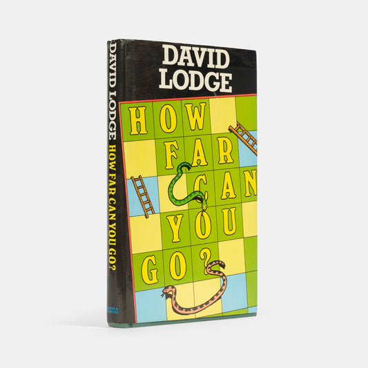 A charming first edition of How Far Can You Go? by David Lodge.