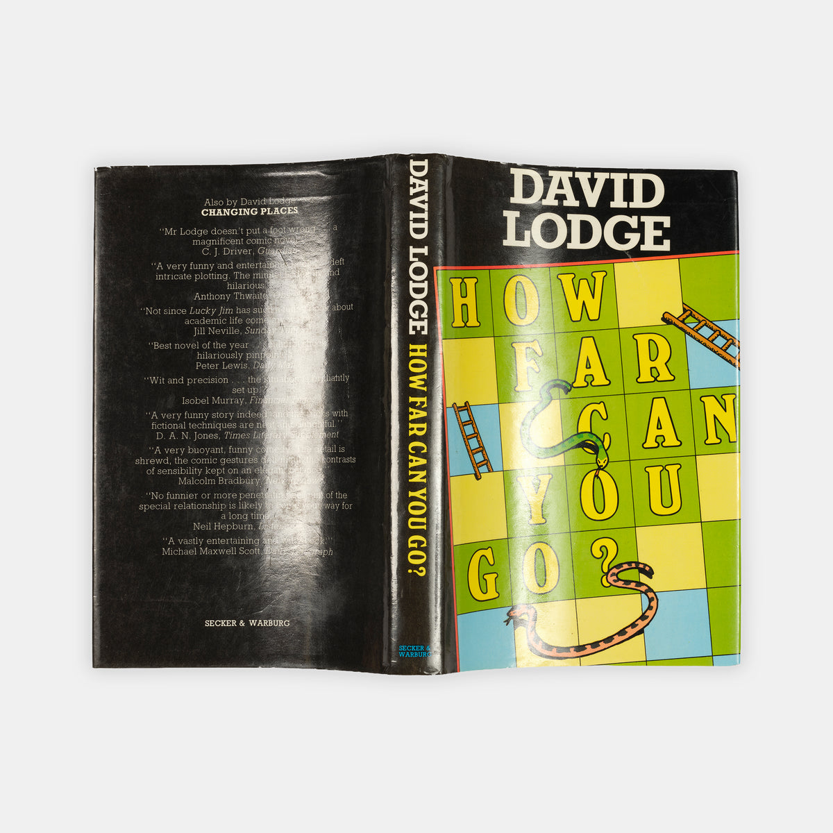 A charming first edition of How Far Can You Go? by David Lodge.