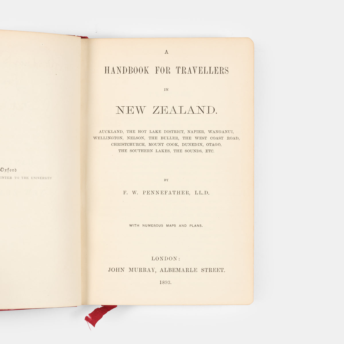 First and only edition of this title.