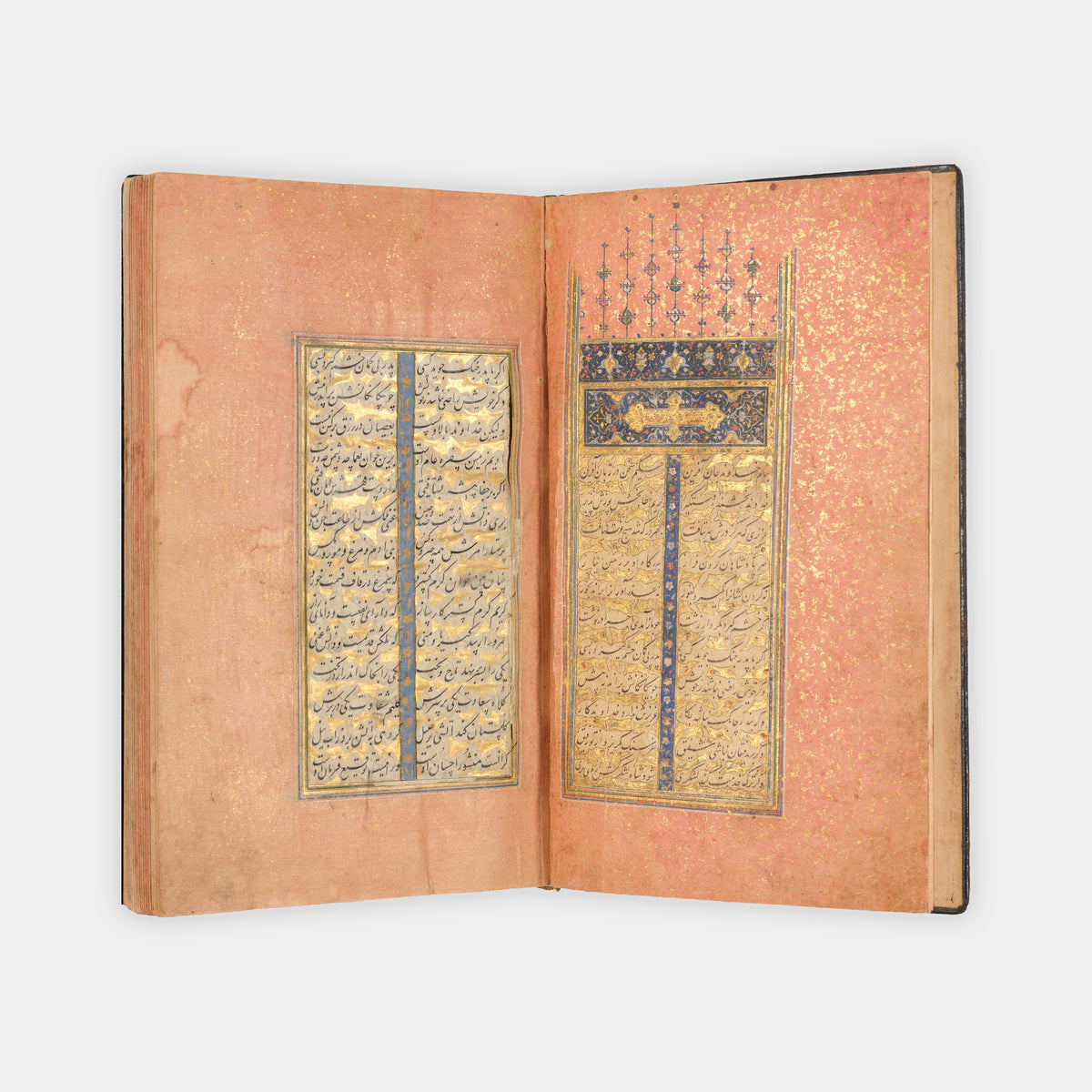 A beautifully presented safavid example of the bustan of sadi shirazi from shiraz around 1650.