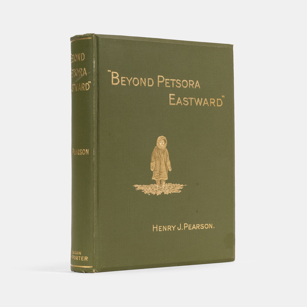 First edition, with a signed letter, of Beyond Petsora Eastward by Henry Pearson, a detailed account of an ornithological journey to North Russia and the Barents Sea.