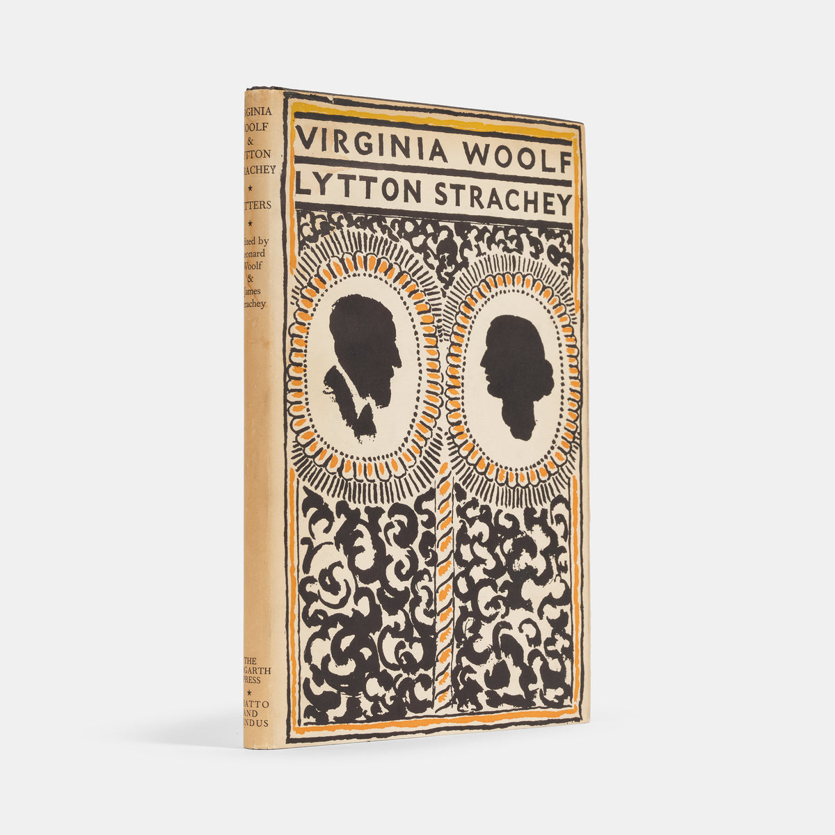 A handsome first edition of Virginia Woolf anf Lytton Strachey Letters, Edited by Leonard Woolf and James Strachey.