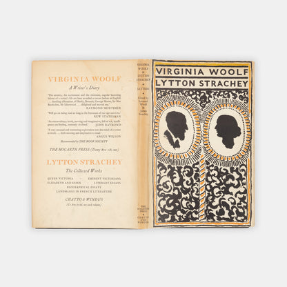 A handsome first edition of Virginia Woolf anf Lytton Strachey Letters, Edited by Leonard Woolf and James Strachey.