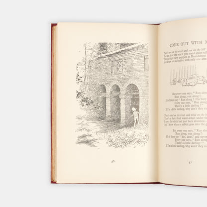 A handsome first edition of Now We Are Six by A.A. Milne with illustrations by E.H. Shepard.