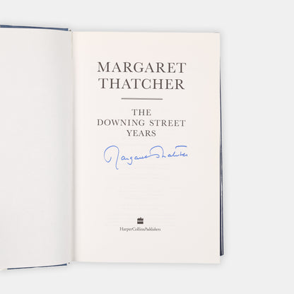 A fine copy of the first edition of Margaret Thatcher's, The Downing Street Years with fine suites of black and white photographic illustrations