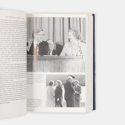 A fine copy of the first edition of Margaret Thatcher's, The Downing Street Years with fine suites of black and white photographic illustrations