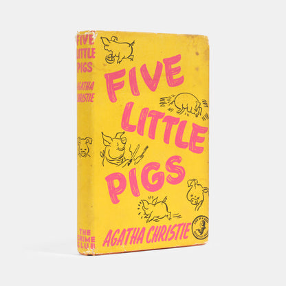 A first UK edition of Five Little Pigs by Agatha Christie