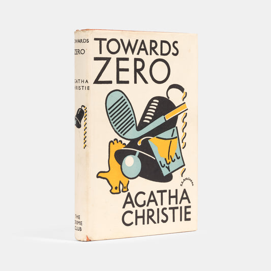 The first UK edition of Towards Zero by Agatha Christie