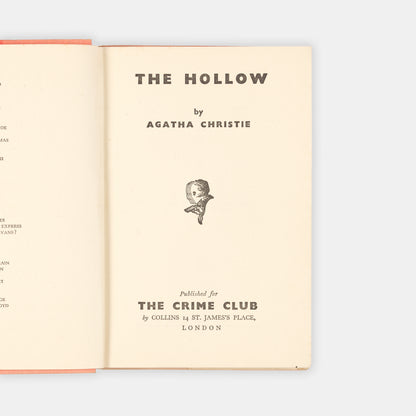 A first edition, first impression of The Hollow by Agatha Christie
