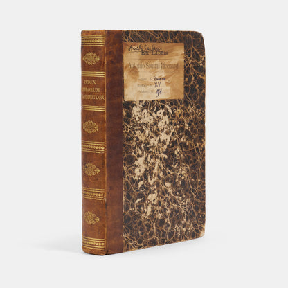 An early edition of the Index Librorum Prohibtorum printed at Rome in 1841, the most infamous of all the lists of banned books