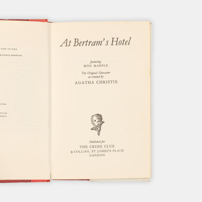 At Bertram's Hotel.