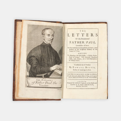 The first edition in English of the collected letters of Paolo Sarpi, translated out of the Italian by Edward Brown