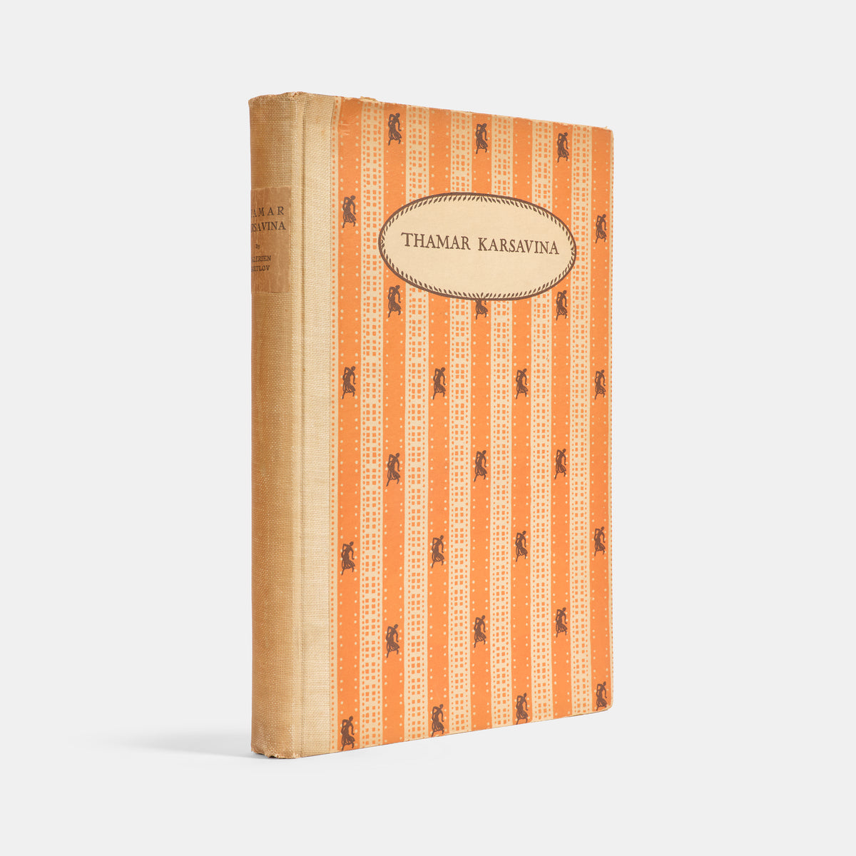 Limited-edition biography of Karsavina written by Valerien Svetlov, gift-inscribed to her personal friend - musician Margaret Cochrane.