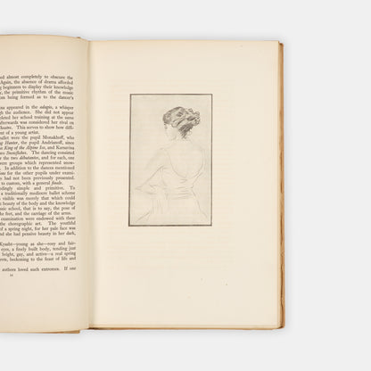 Limited-edition biography of Karsavina written by Valerien Svetlov, gift-inscribed to her personal friend - musician Margaret Cochrane.