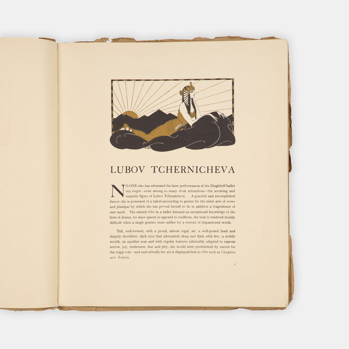 A scarce publication capturing a piece of dance history, published by Cyril W. Beaumont, the legendary London dance scholar, critic and specialist bookseller.