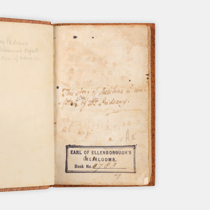 The scarce first edition in English of the Letter of Aristeas, the earliest account of the translation of the Hebrew Bible into Greek, which contains the first mention of the library of Alexandria
