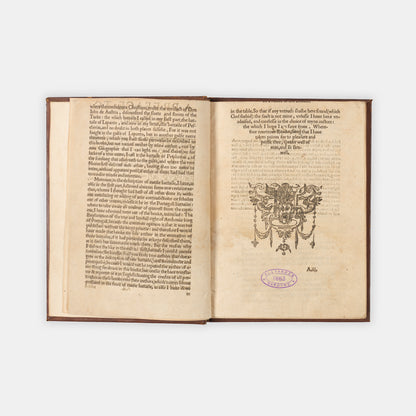 The first edition of this scarce continuation by John Polemon The Second Part of the Book of Battailes, a major sorce for George Peele's The Battle of Alcazar