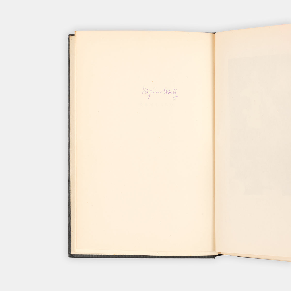 A signed, limited edition copy of Orlando by Virginia Woolf, Nigel Nicholson, Vita Sackville-West's son, declared <em>Orlando</em> to be 'the longest love letter in literature', 1928