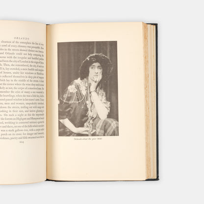 A signed, limited edition copy of Orlando by Virginia Woolf, Nigel Nicholson, Vita Sackville-West's son, declared <em>Orlando</em> to be 'the longest love letter in literature', 1928