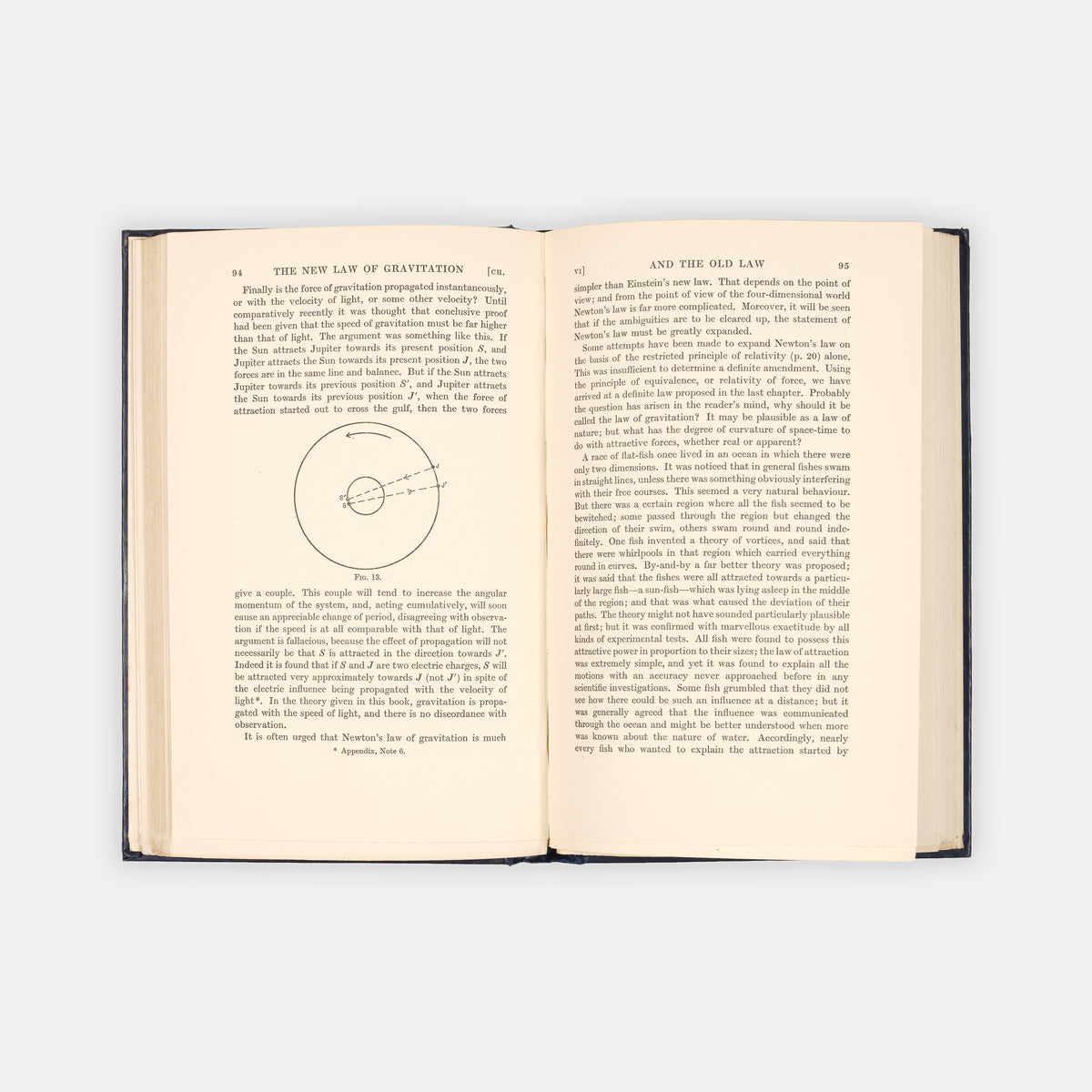 First edition and an unusually nice copy of Space, Time and Gravitation, Arthur Eddingotn's popular work on how his 1919 eclipse observations proved Einstein's theory of special relativity