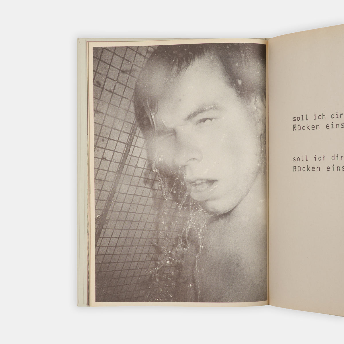 First edition of Wolfgang Tillmans first book, issued in conjunction an exhibition at Kunsthalle ZÃ¼rich.