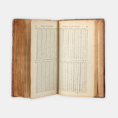 An early edition of Thomas Mortimer's guide to the stock market of 18th-century England, Every Man his Own Broker.