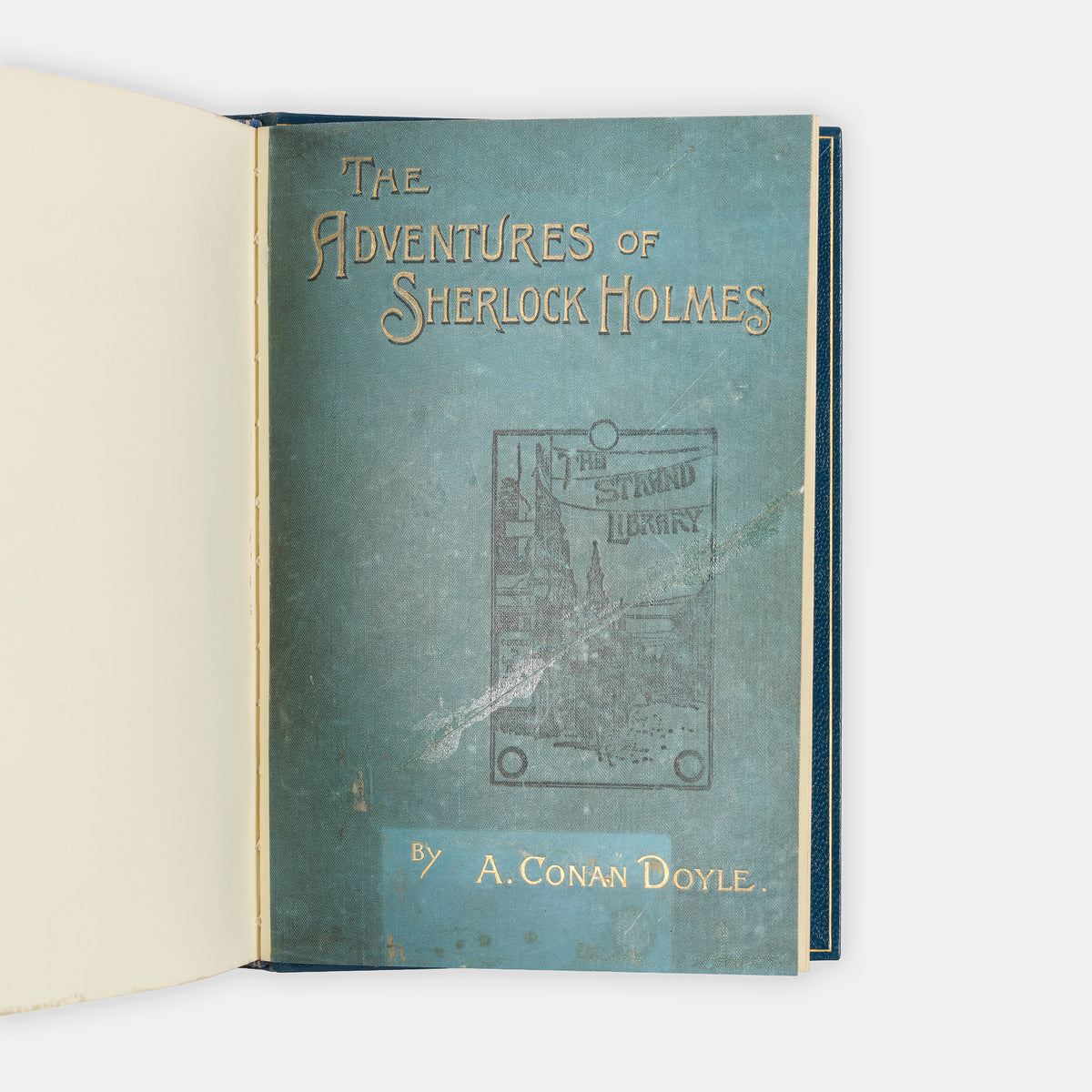 A delightfully illustrated two volume set of The Adventures of Sherlock Holmes and The Memoirs of Sherlock Holmes by Arthur Conan Doyle