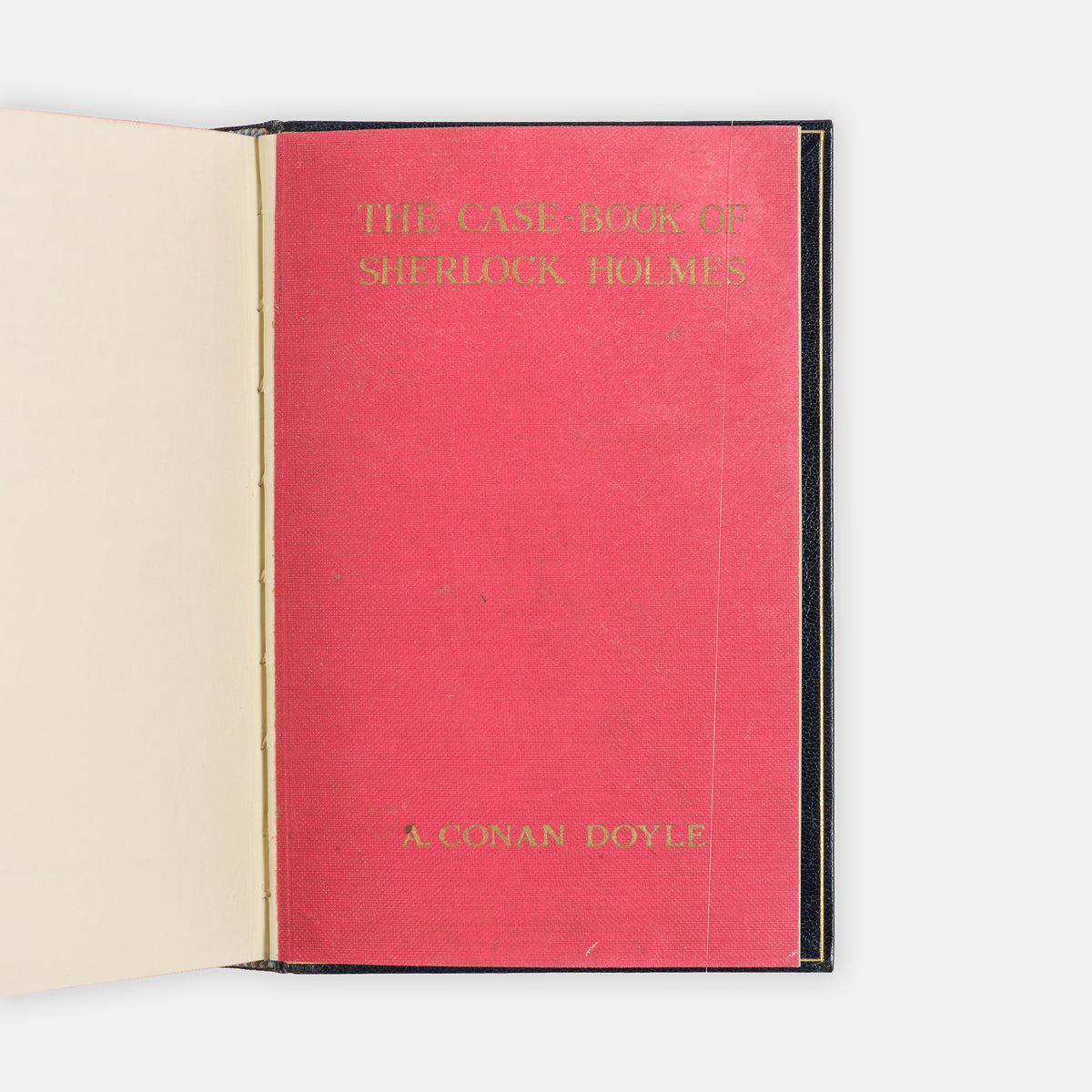 A handsome first edition of The Case-Book of Sherlock Holmes by Arthur Conan Doyle