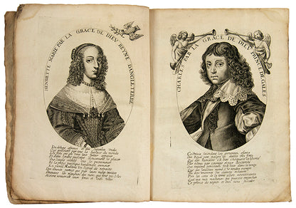 The first edition of a Discours du bon et loial subjet, a civil war era pamphlet written in French to offer hope to the exiled Queen Henrietta Maria