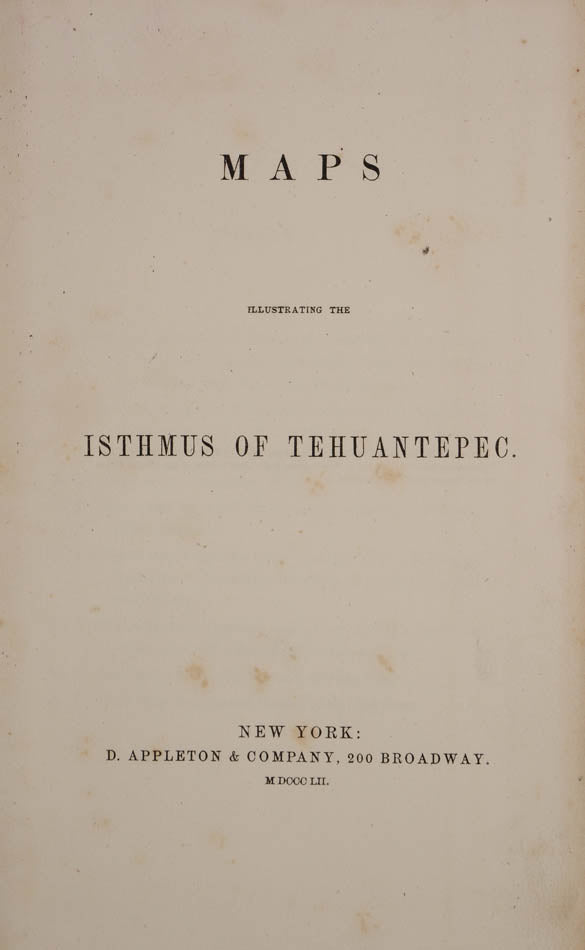 Barnard was chief engineer on this project to drive a railway across the Isthmus of Tehuantepec by a company based in New Orleans.