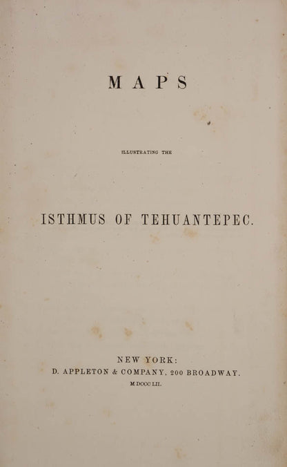 Barnard was chief engineer on this project to drive a railway across the Isthmus of Tehuantepec by a company based in New Orleans.