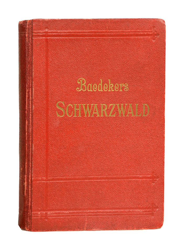 First edition of Baedeker's Deutschland.